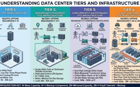 Introduction to Tier 1 – Tier 4 Data Centers